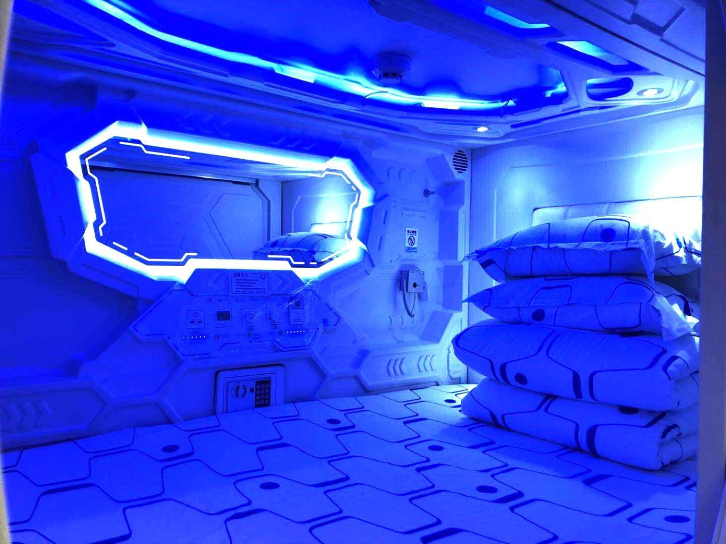 Xi'An Xianyang International Airport Space Capsule Hotel ภายนอก รูปภาพ